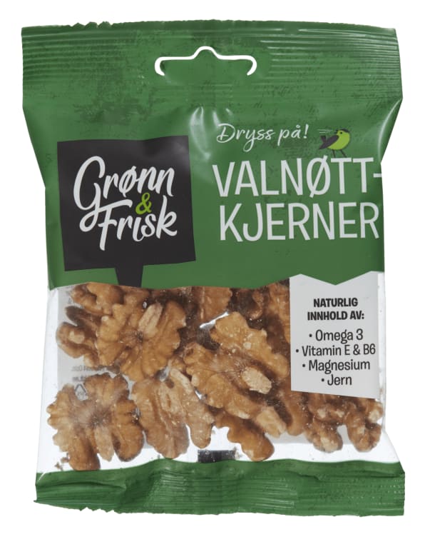 Valnøttkjerner 60g Grønn&Frisk