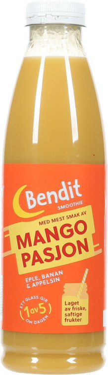 Smoothie Mango&Pasjon 750ml Bendit