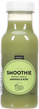 Street Smoothie Ananas & Kiwi 0,25l