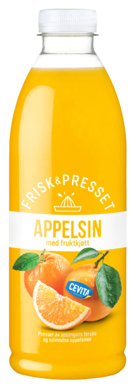 Appelsinjuice m/Fruktkjøtt 1l Cevita