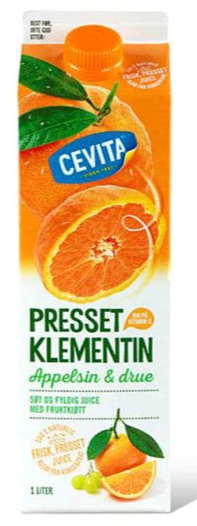 Klementinjuice m/Appelsin&Drue 1l Cevita