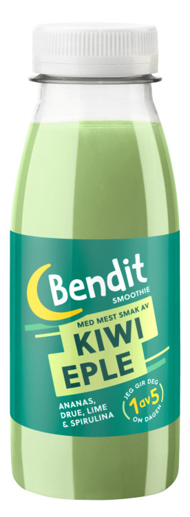 Smoothie Kiwi&Eple 250ml Bendit