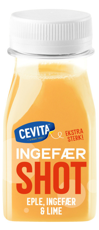 Ingefærshot Eple&Lime 100ml Cevita