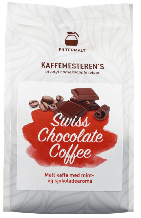Swiss Chocolate Coffee Finmalt 200g Kaffemester'n