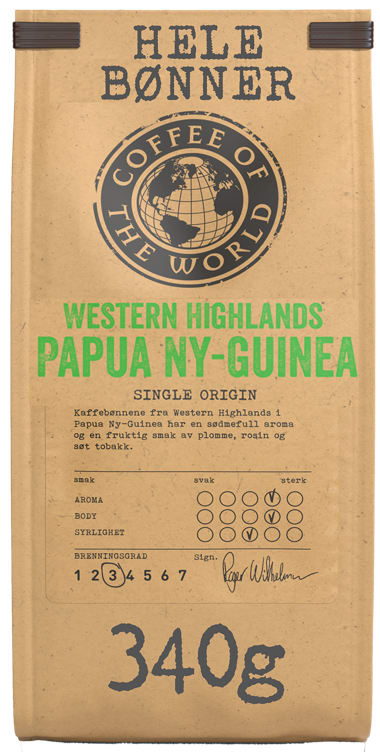 Western Highlands Hele Bønner 340g Cotw