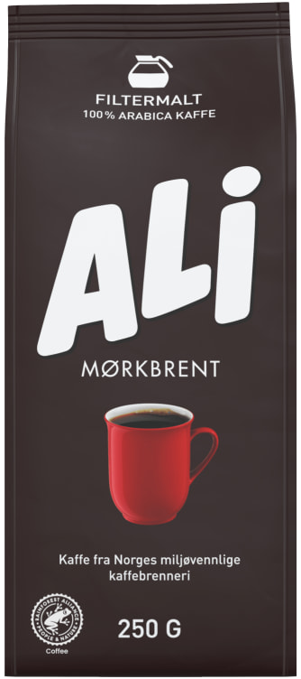 Ali Mørkbrent Filtermalt 250g
