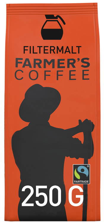 Farmers Coffee Filtermalt 250g