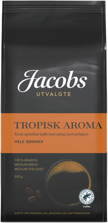 Tropisk Aroma Hele Bønner 500g Jacobs Utvalgte