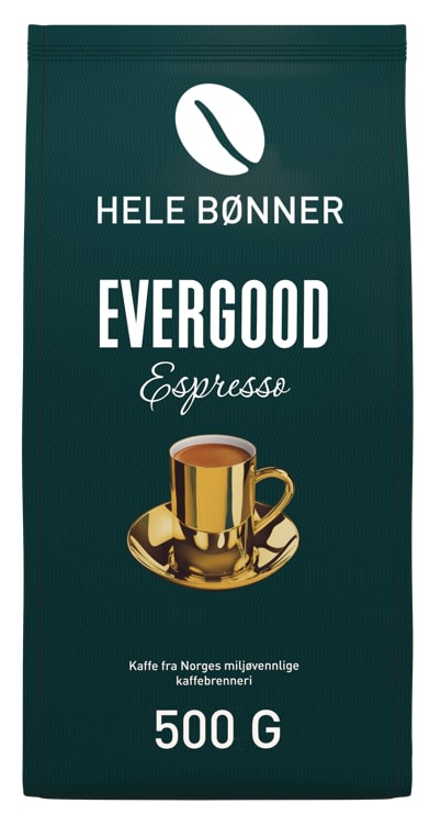 Evergood Espresso Hele Bønner 500g