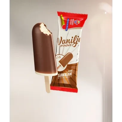 Vaniljepinne M/Sjokolade 20stk