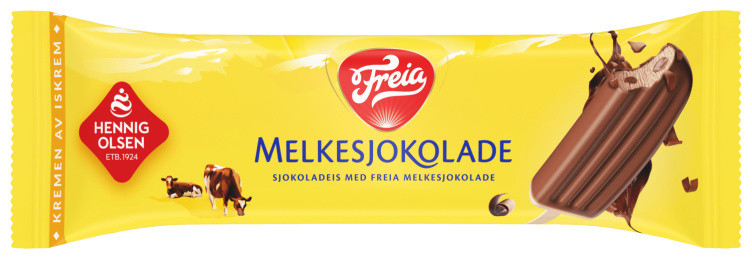 Freia Melkesjokolade Sjokoladeis 90ml Hennig-Olsen