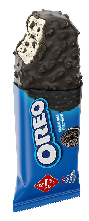 Oreo Fløteis 100ml Hennig-olsen Is