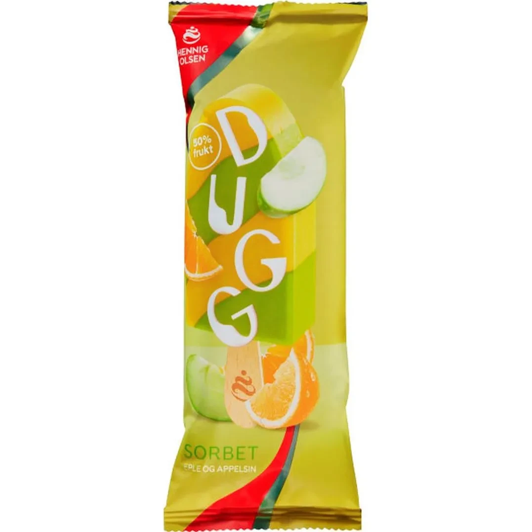 Dugg Sorbet Eple Og Appelsin 30x85ml