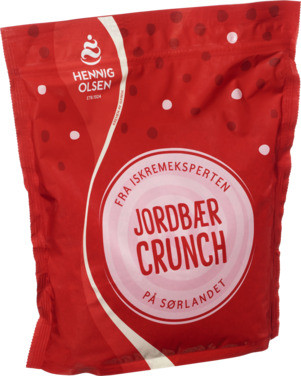 Jordbærcrunch Strøssel 1kg
