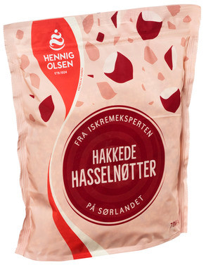 Hakkede Hasselnøtter Strøssel 700 g