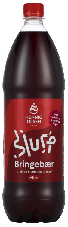 Slush Bringebær 1,5l flaske Slurp