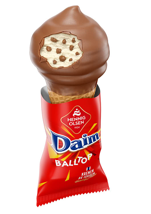 Daim Balltop 180ml Hennig-Olsen