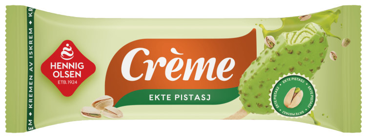 Creme Ekte Pistasj 110ml Hennig-Olsen