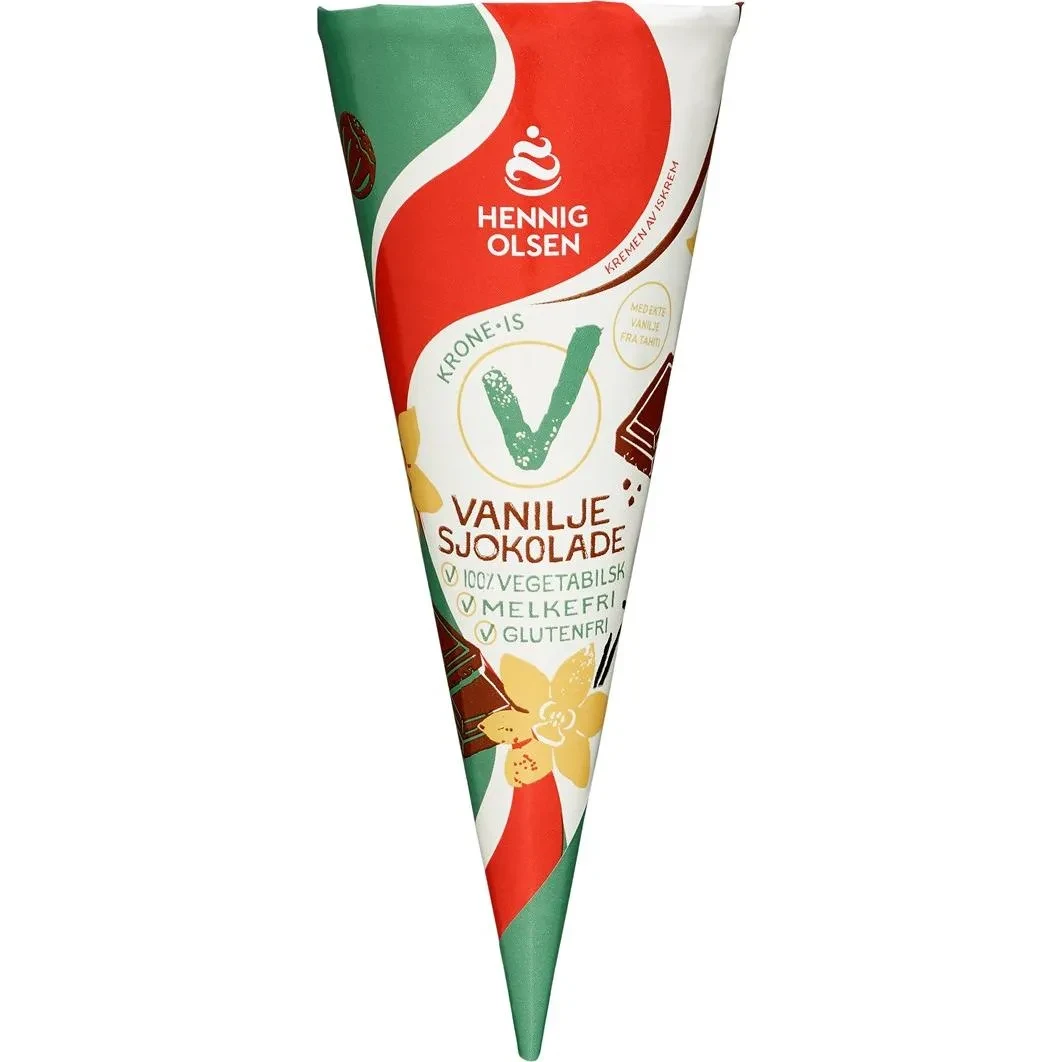 Kroneis Vegan Vanilje Og Sjokolade 145ml