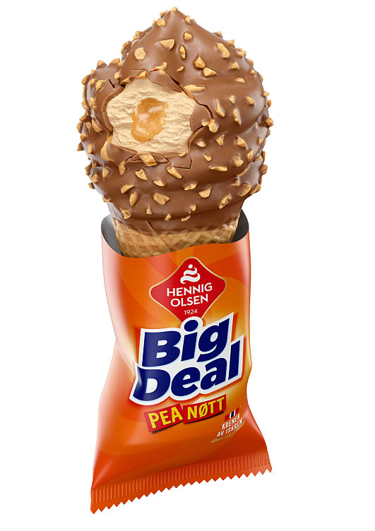 Big Deal Peanøtt 180ml Hennig-Olsen