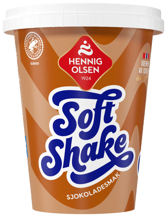 Soft Shake Sjokolade 210ml Hennig-Olsen