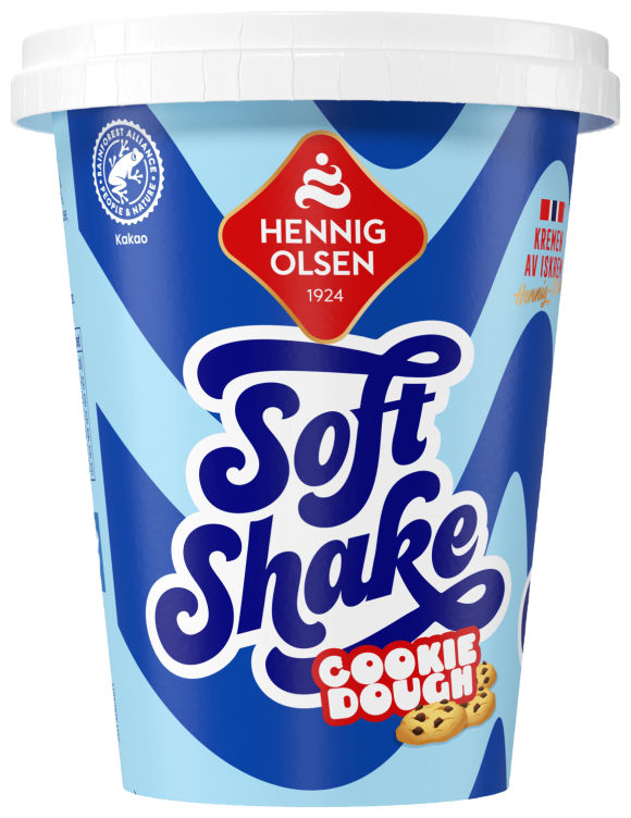 Soft Shake Cookie Dough 210ml Hennig-Olsen