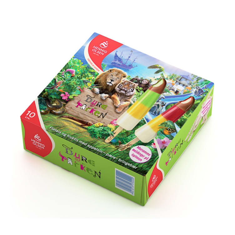 Dyreparken Is Multipack 10stk Hennig Olsen