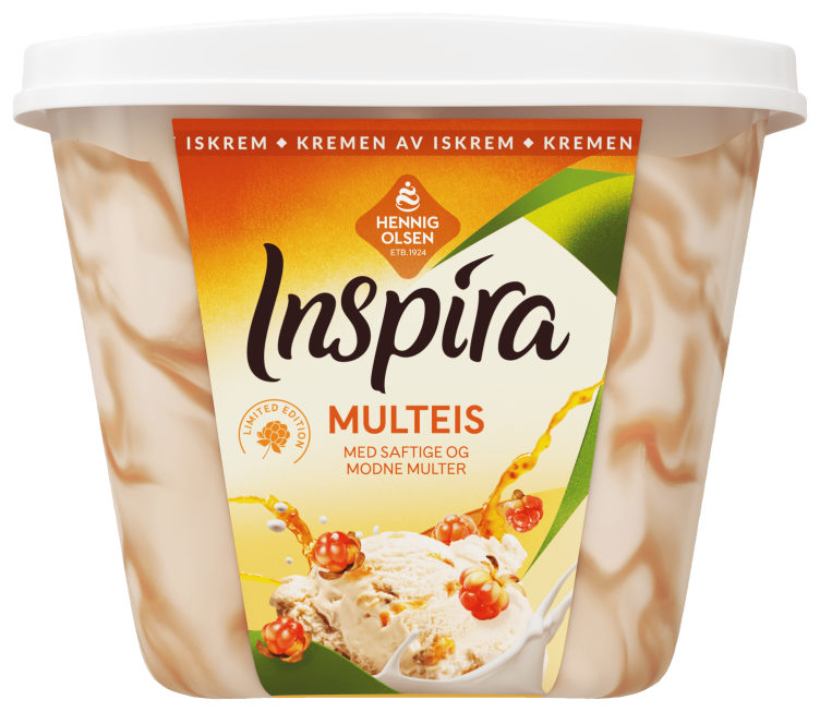 Inspira Iskrem Multe 0,9l Hennig Olsen