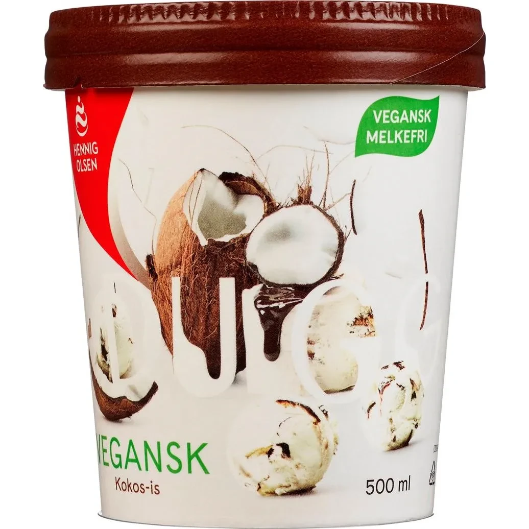 Dugg Vegansk Kokos-Is 500ml