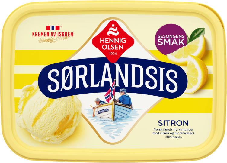 Sørlandsis m/Sitron 1l Hennig-Olsen