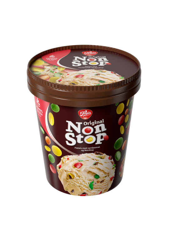 Non Stop Fløteis 450ml Hennig Olsen