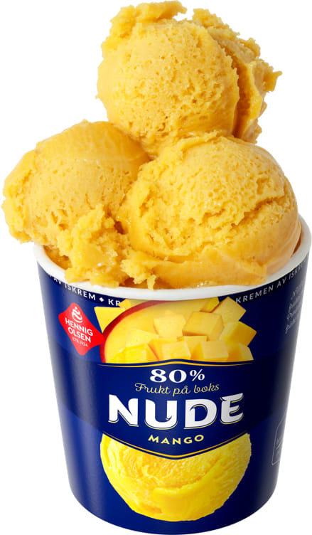 Nude Mango 80% Frukt 500ml Hennig-Olsen