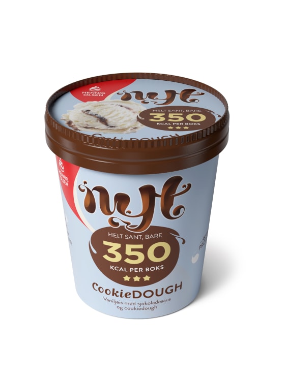 Nyt Iskrem Cookiedough 0,5l Hennig-Olsen