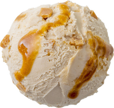 Salt Karamell Fudge Kuleis Fløteis 4,6l Hennig-Olsen Is