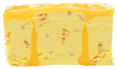Skåret Lemon Crush Sitronis med Sitronsaus og Kakecrunch 2stk