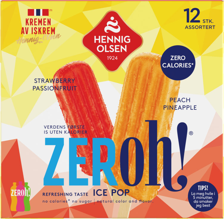 Zeroh! 12stk Hennig-Olsen Is