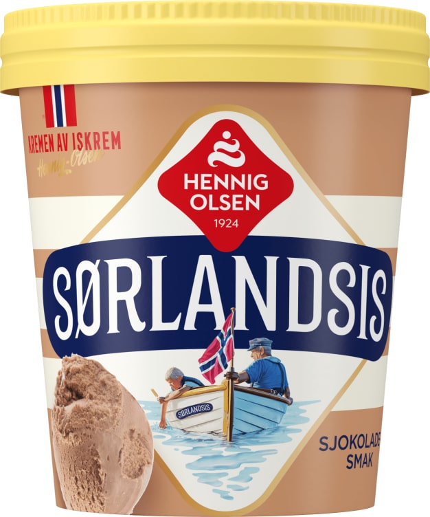 Sørlandsis Sjokolade 450ml Hennig-Olsen