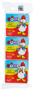 Brynild Gomp Fruktpastiller 3pk 75g
