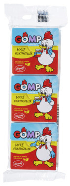 Brynild Gomp Fruktpastiller 3pk 75g