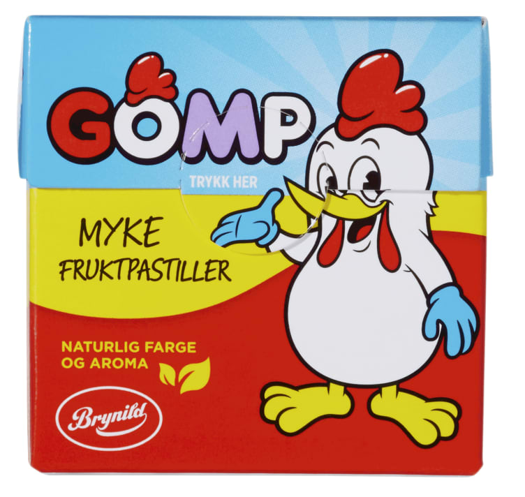 Gomp Fruktpastill 25g Brynild