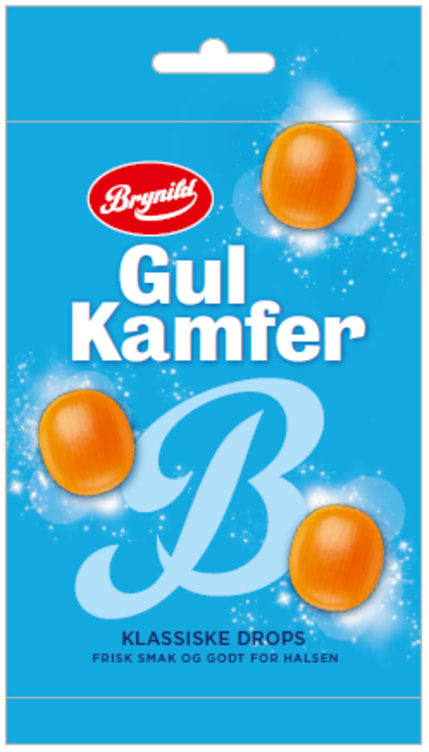 Gul Kamfer 60g Brynild