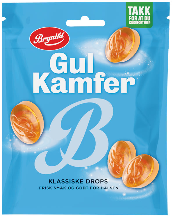 Gul Kamfer 170g Brynild