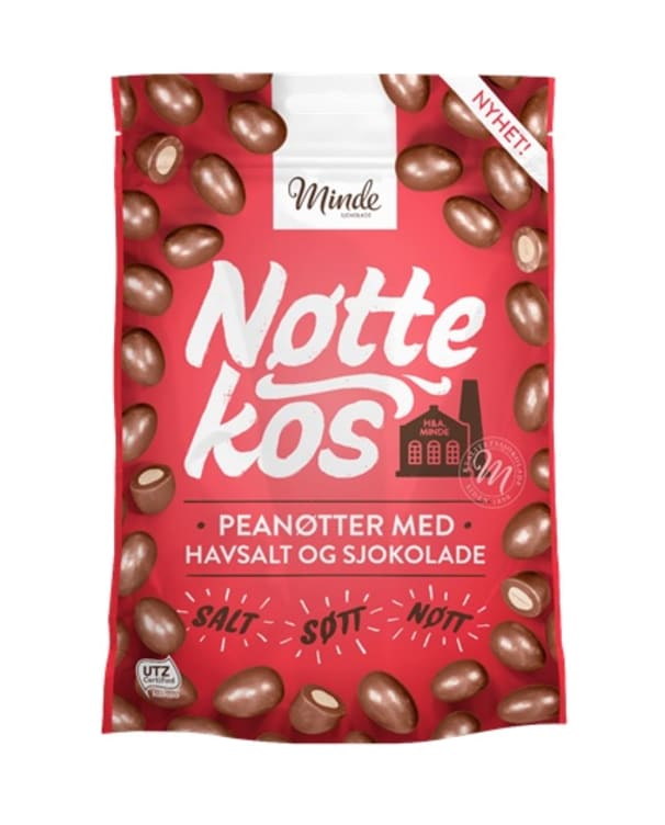 Nøttekos Peanøtt&Sjokolade 180g Minde