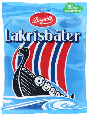 Brynild Lakrisbåter 200g