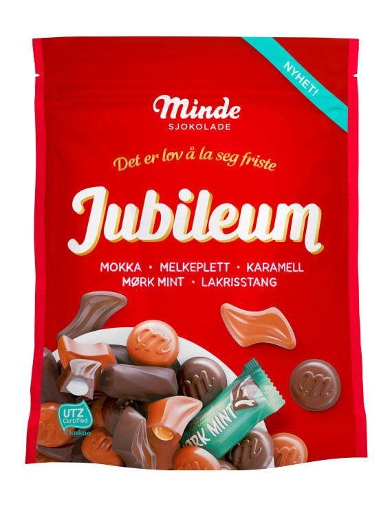 Jubileum Sjokolade 250g Minde