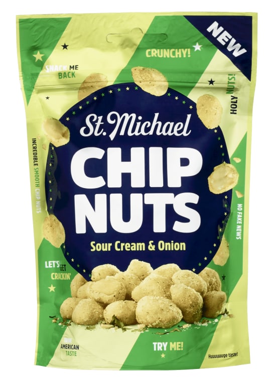Chip Nuts Sour Cream&Onion 110g St.Michael