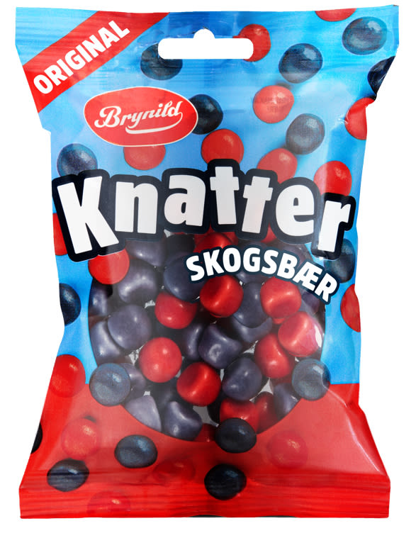 Knatter Skogsbær 80g Brynild