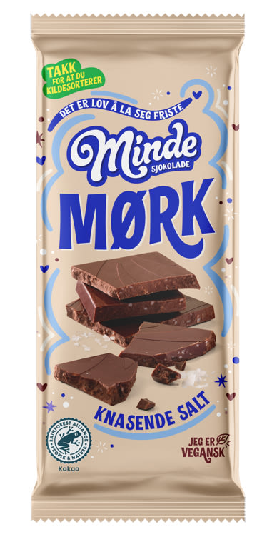 Minde Mørk Plate Salt 80g