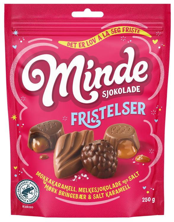 Fristelser Rød 250g Minde