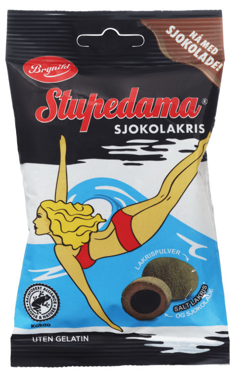 Stupedama Sjokolakris 90g Brynild